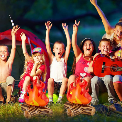 Inflatable Fake Campfire Party Decoration